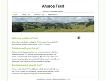 Tablet Screenshot of ahuroa-feed.co.nz